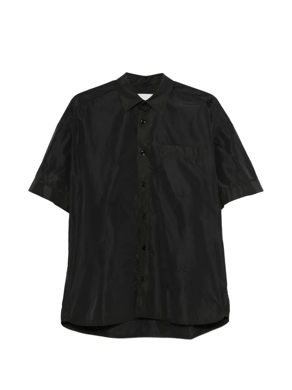 Nackiyé Dad's short sleeve pocket shirt - Nero