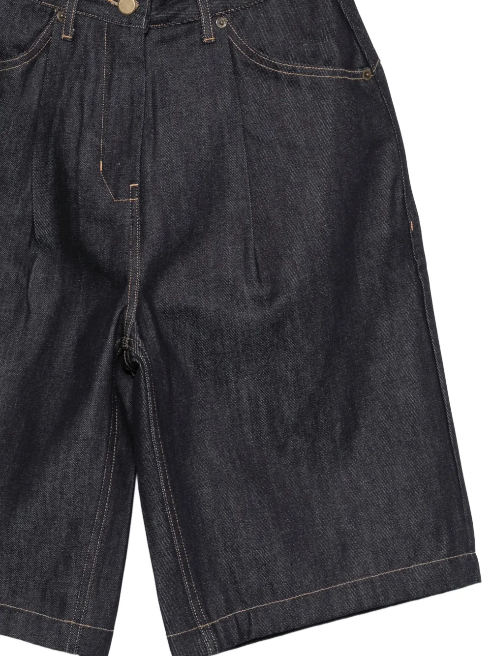  Low Classic Belt-loop Pocket Shorts - Blue 
