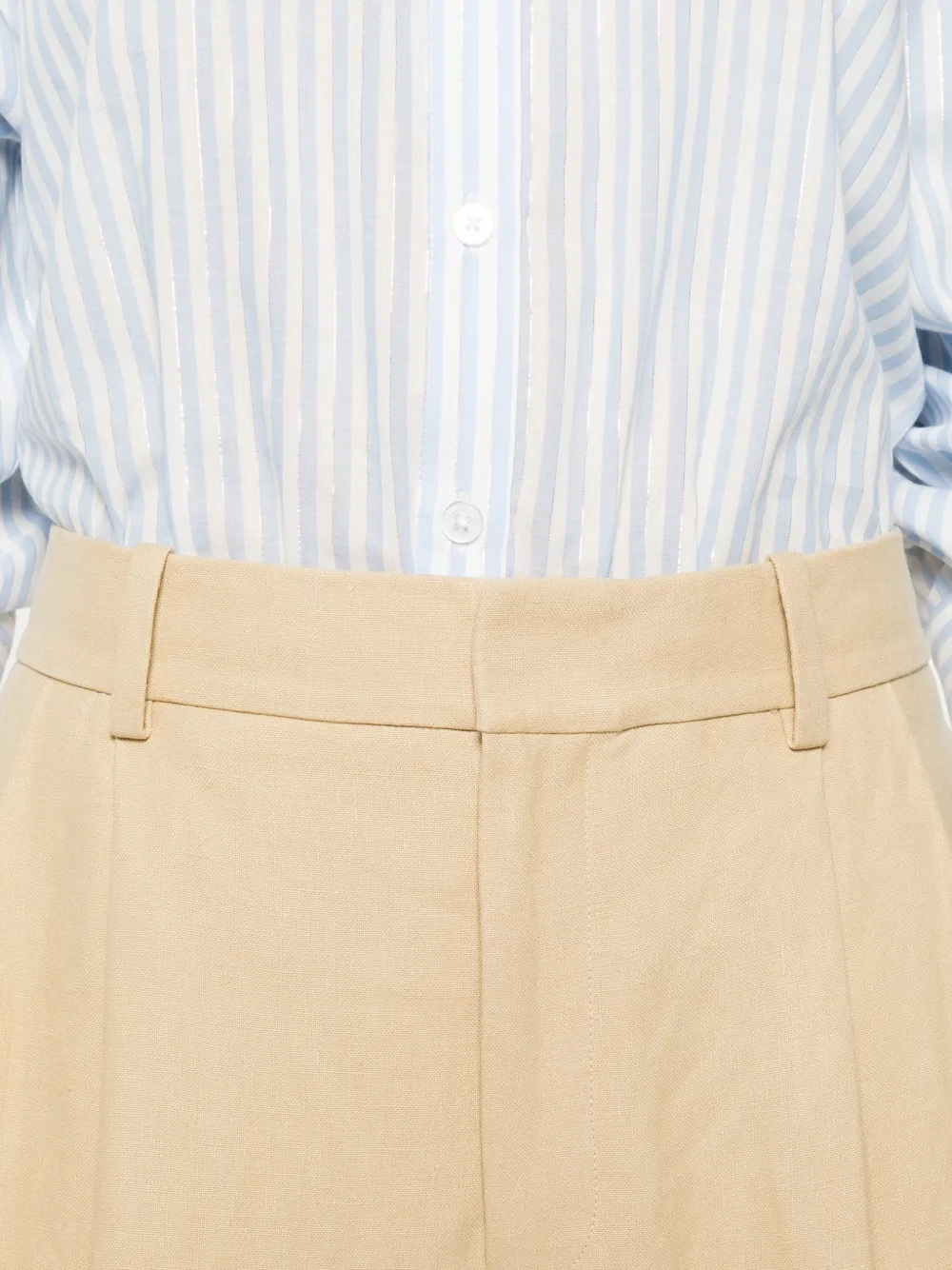 Dutan pleated trousers