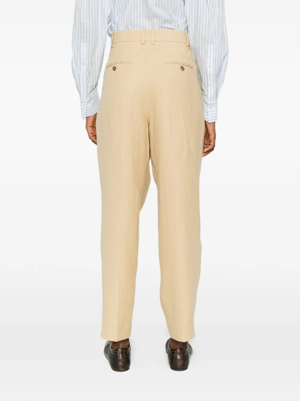 Dutan pleated trousers
