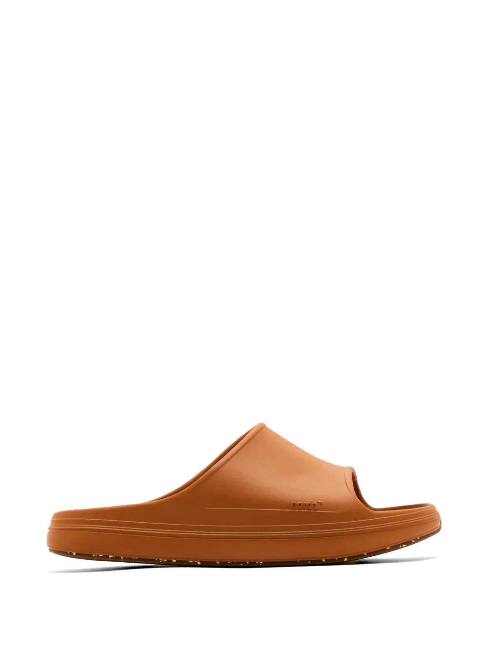 norda open-toe slides - Brown