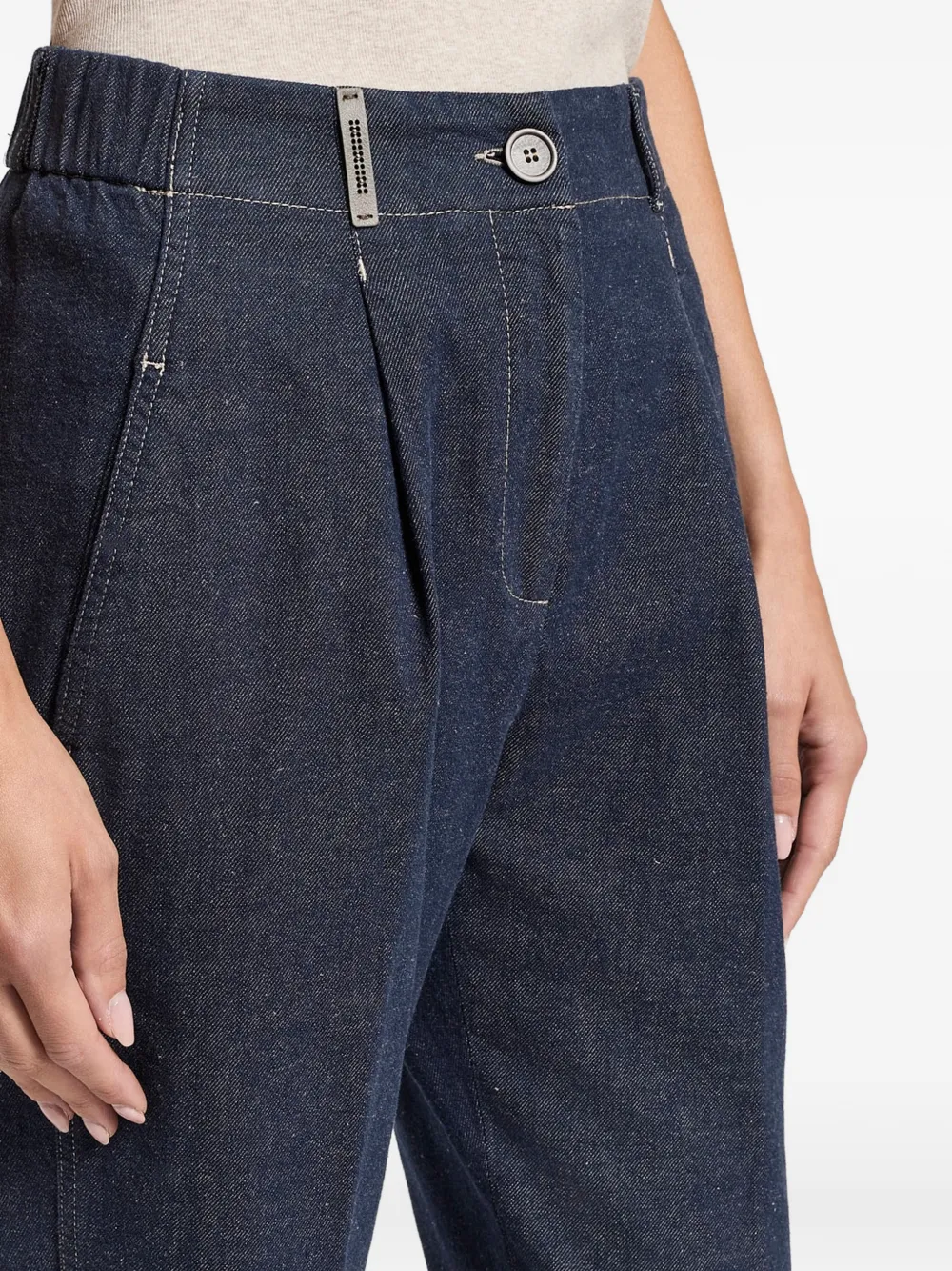 Peserico Plooibroek Blauw