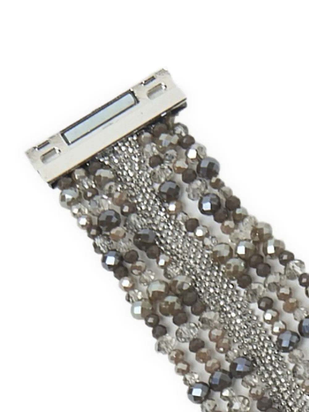  Peserico Pulsera Con Cuentas - Plateado 
