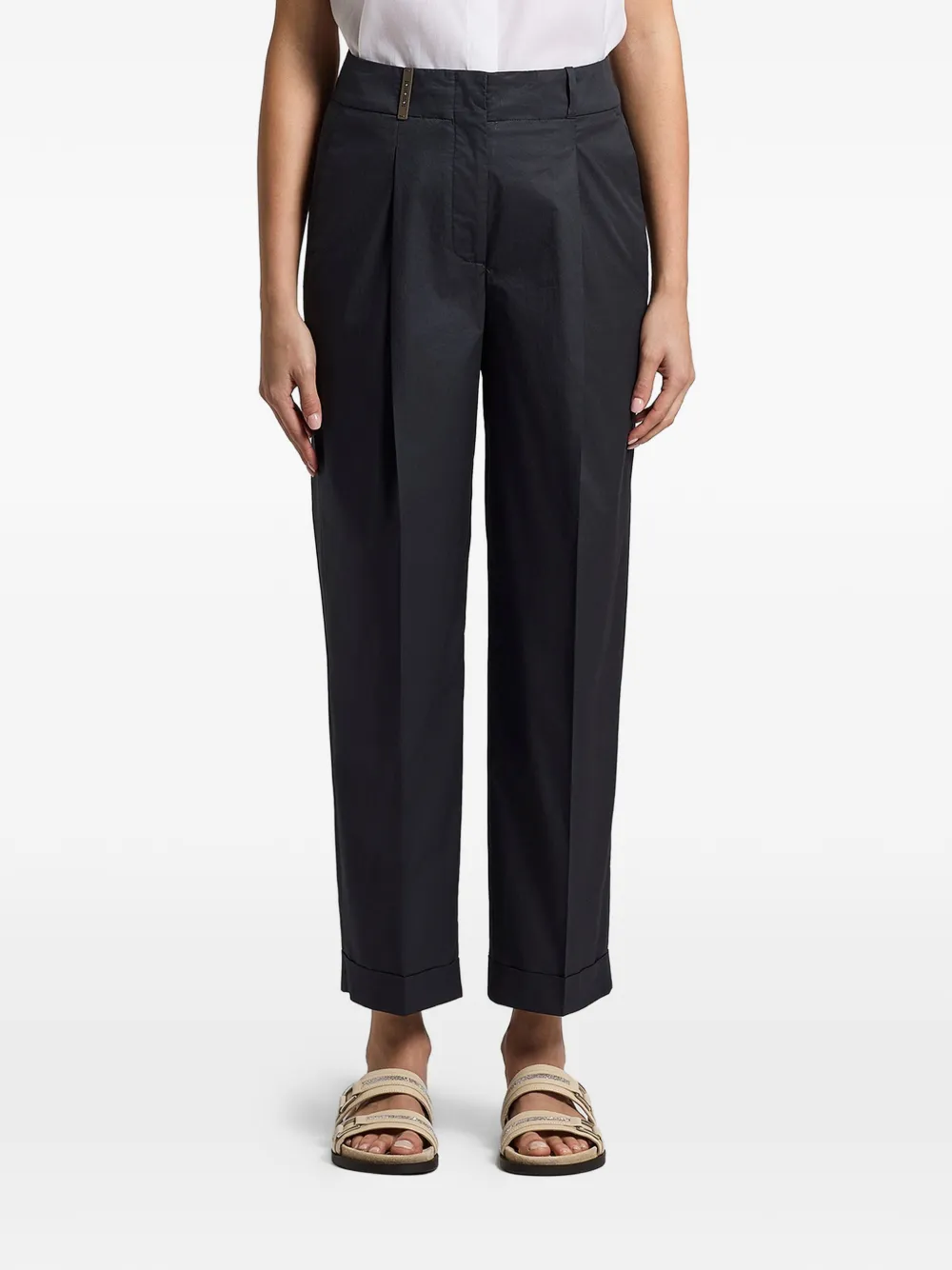 Peserico pleated trousers - Blu