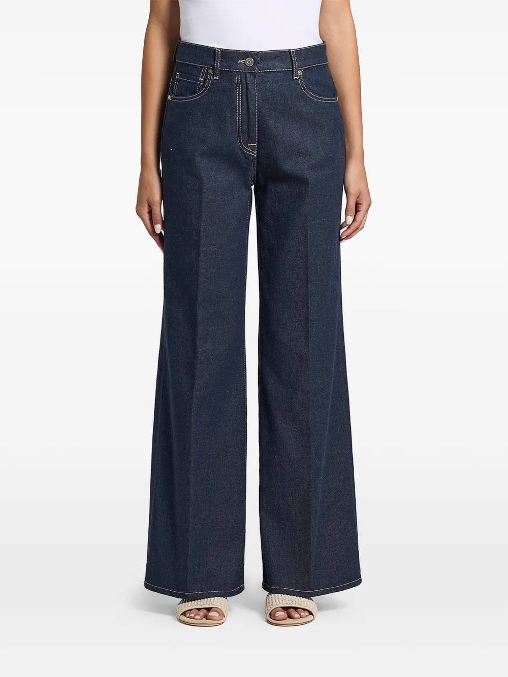 Peserico five-pocket jeans - Blu