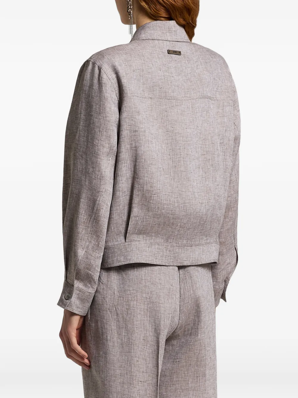  Peserico Flap-pocket Jacket - Neutrals 