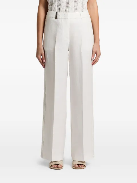 Peserico linen gabardine trousers