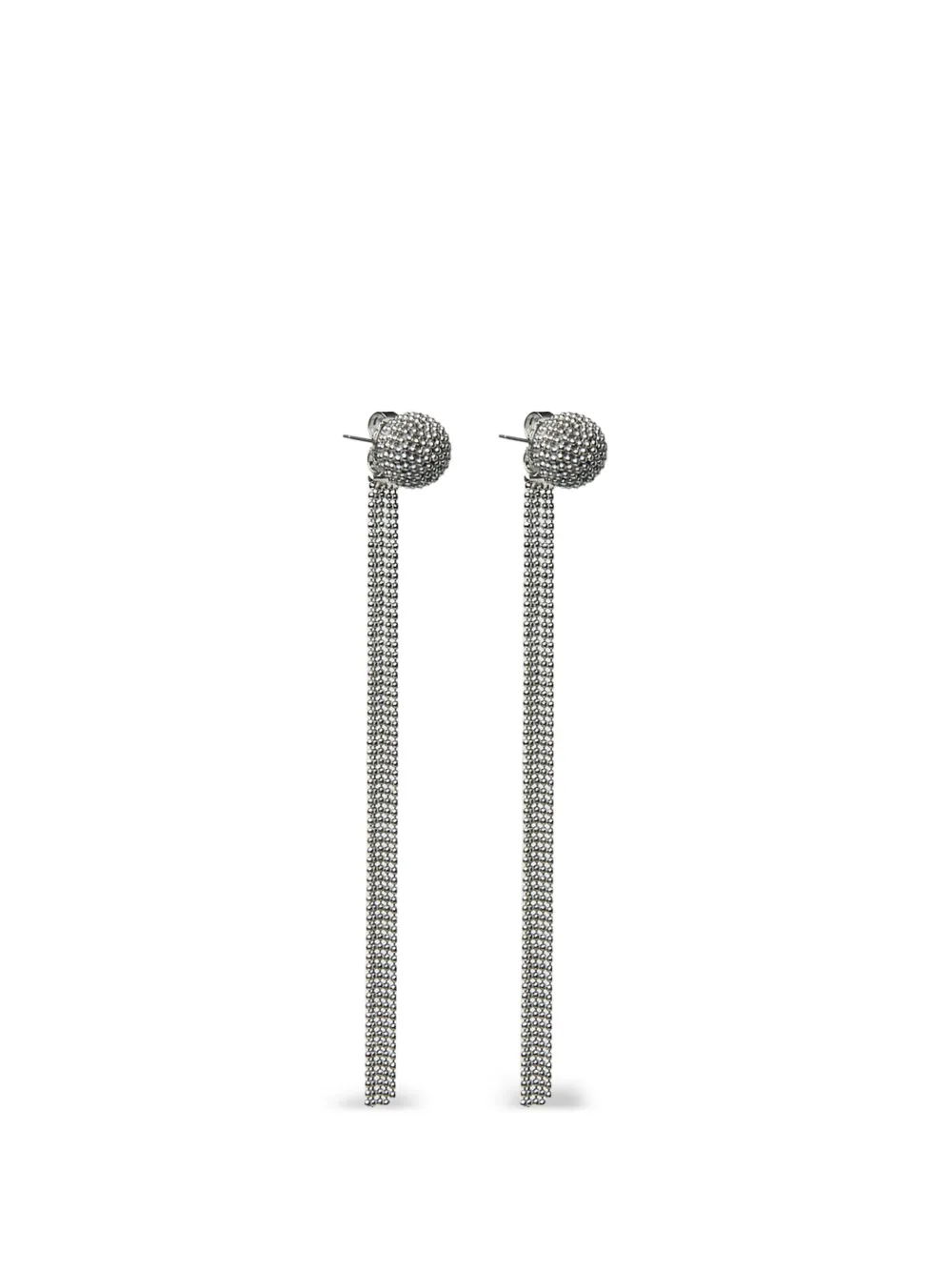 Peserico chain-drop earrings - Argento