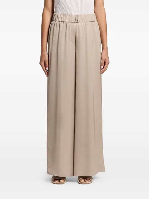 Peserico elasticated palazzo pants 