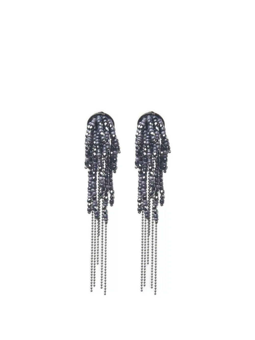 Peserico Orecchini pendenti con perline - Argento