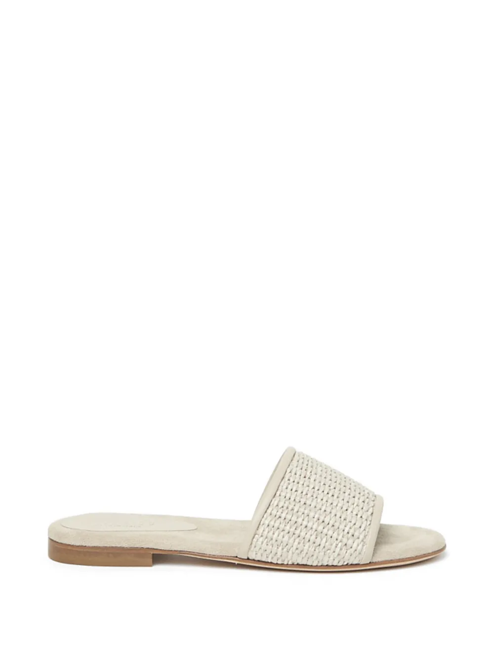 Peserico woven slides Beige