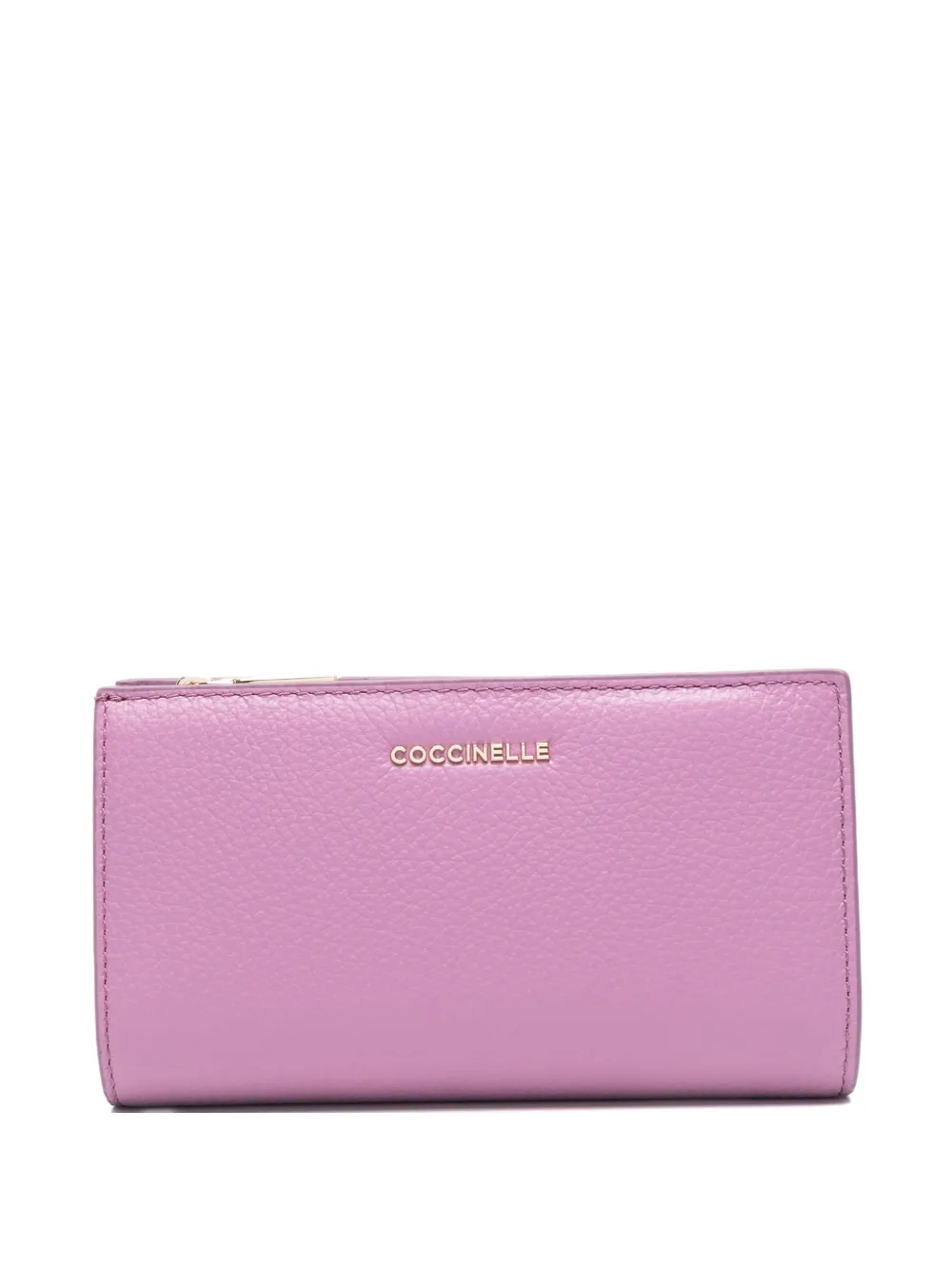 Coccinelle large Metallic wallet - Viola