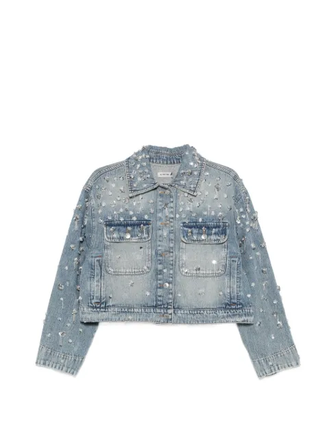 Simkhai Hollywood embellished chest-pocket jacket