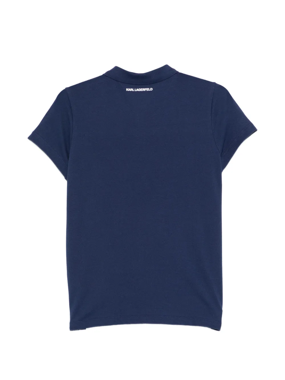 Karl Lagerfeld Ikon poloshirt Blauw