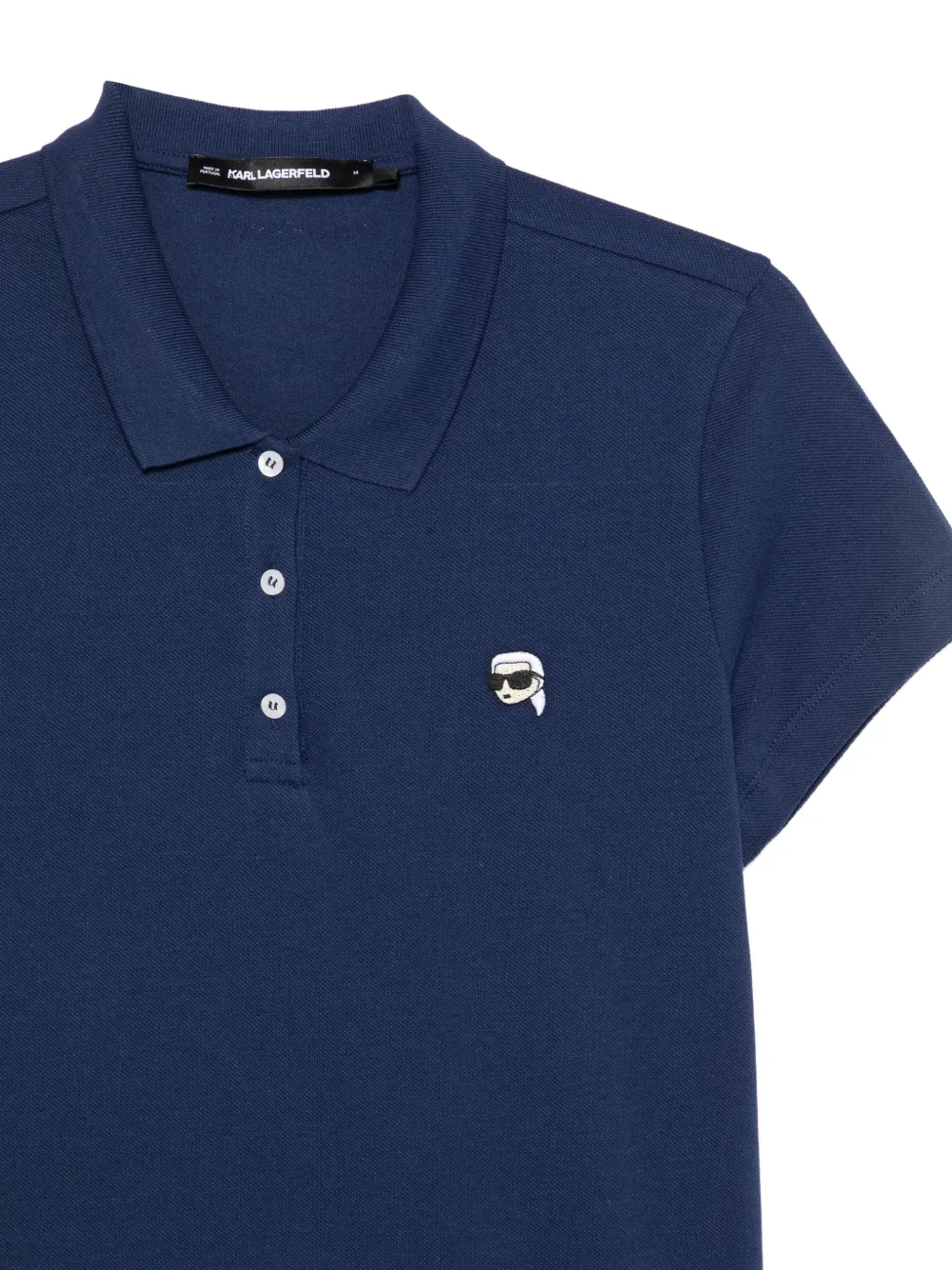 Karl Lagerfeld Ikon poloshirt Blauw