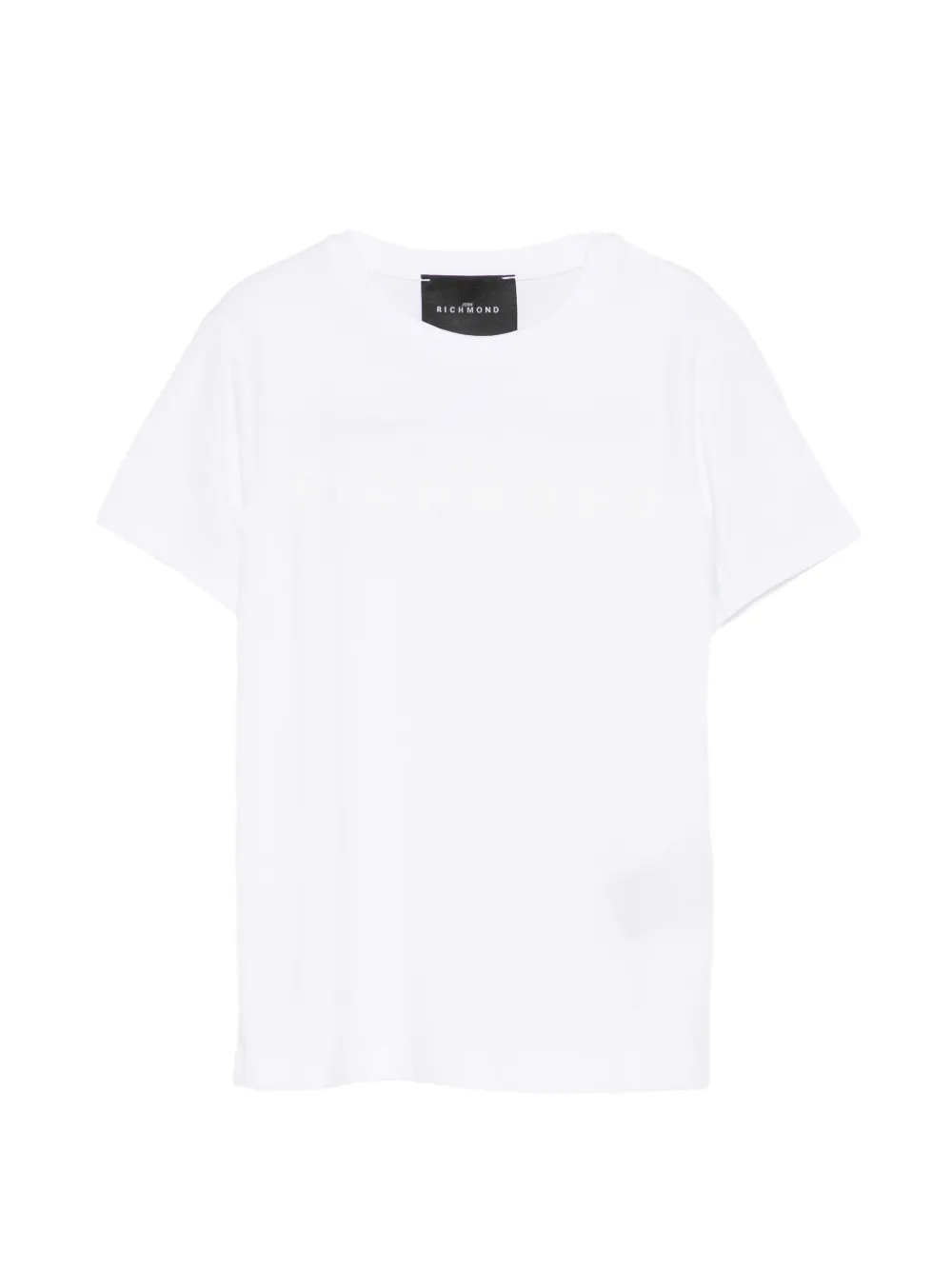 John Richmond Junior rubberized-logo T-shirt - Bianco