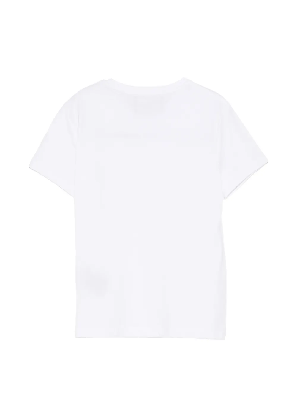  John Richmond Junior Rubberized-logo T-shirt - White 