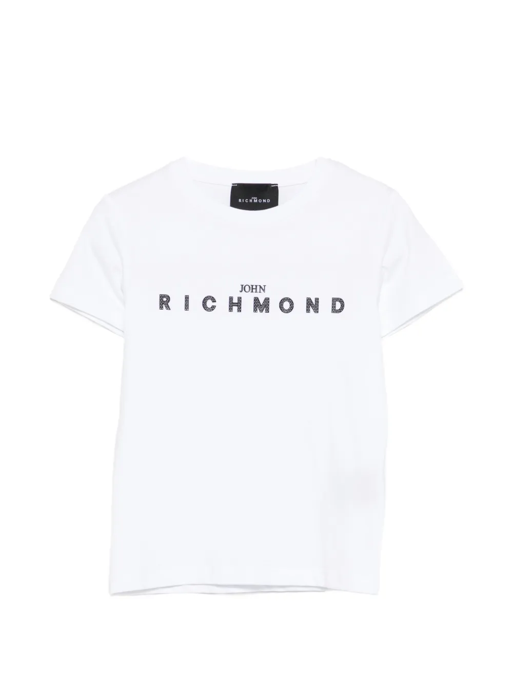 John Richmond Junior logo T-shirt - Bianco