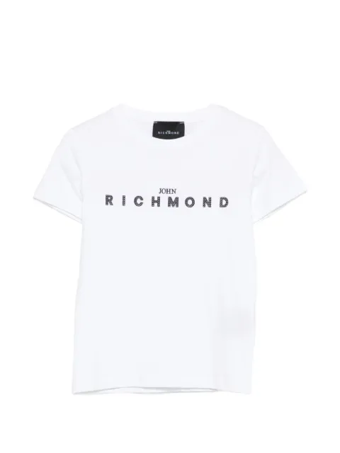 John Richmond Junior playera con logo estampado