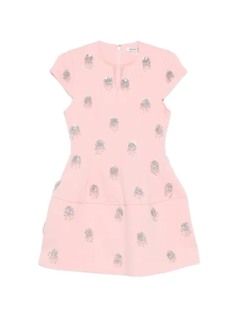 Simkhai V-neck embellished mini dress