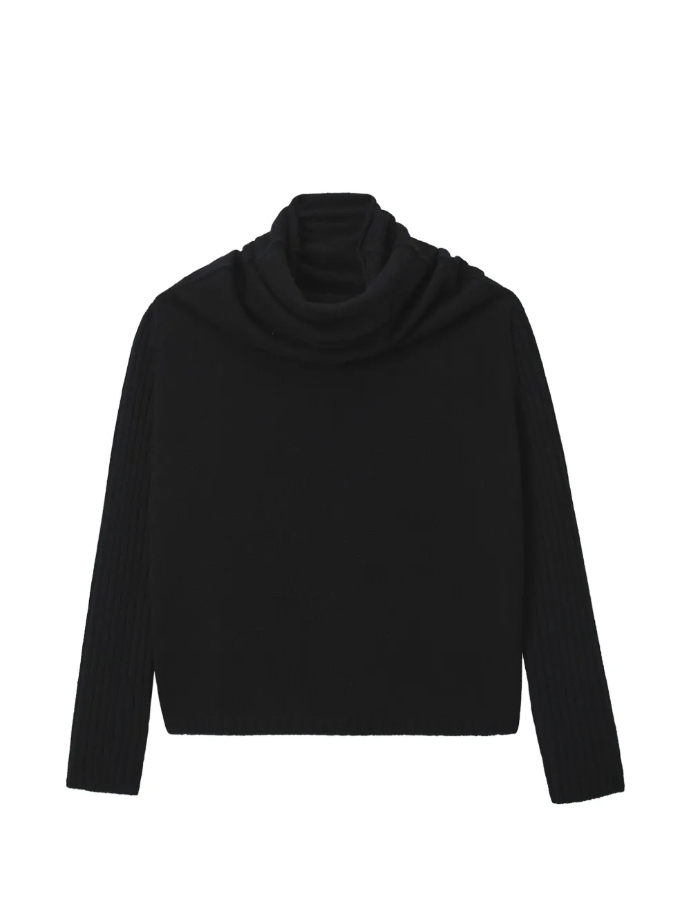 Rick Owens Maglione con scollo a imbuto - Nero