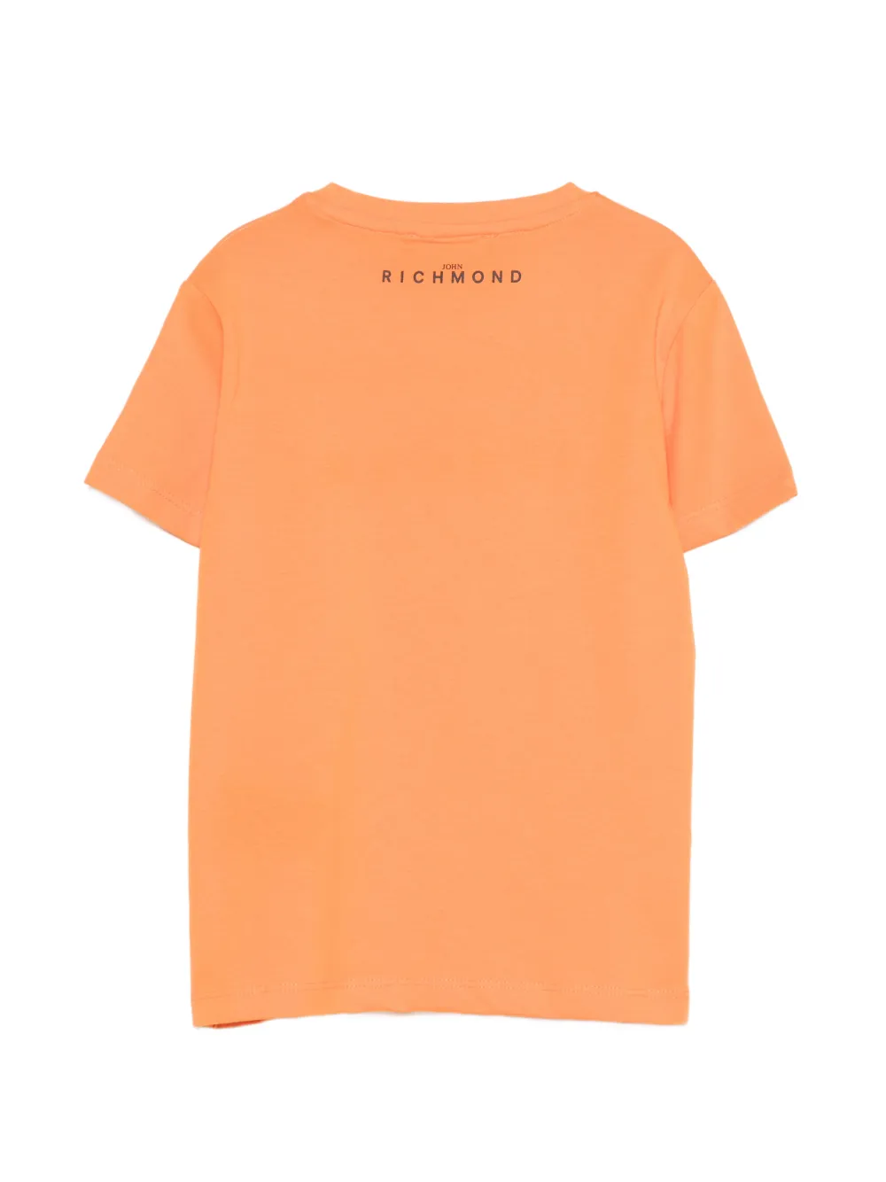 John Richmond Junior T-shirt met logopatch Oranje