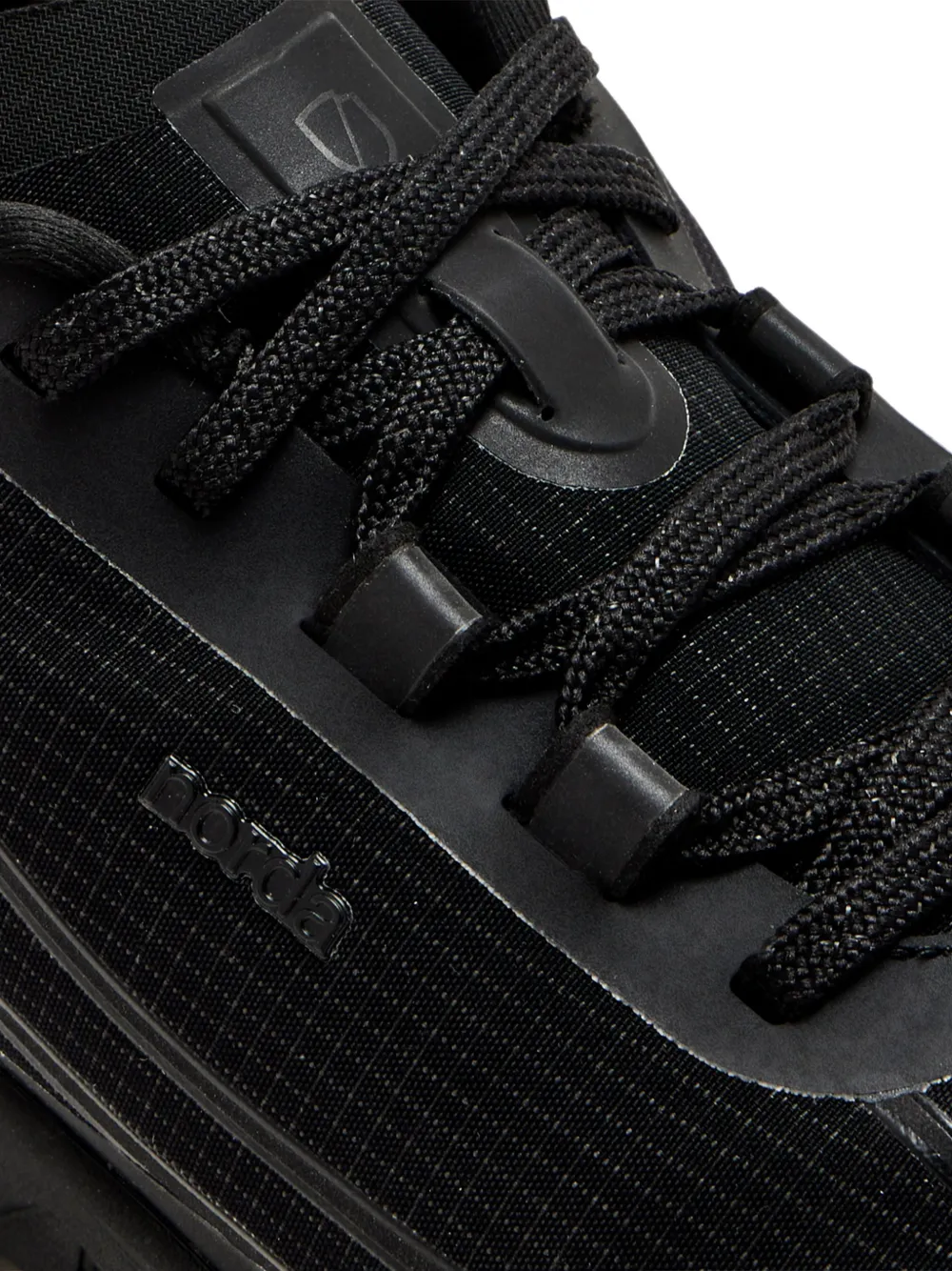 norda Sneakers met logo Zwart