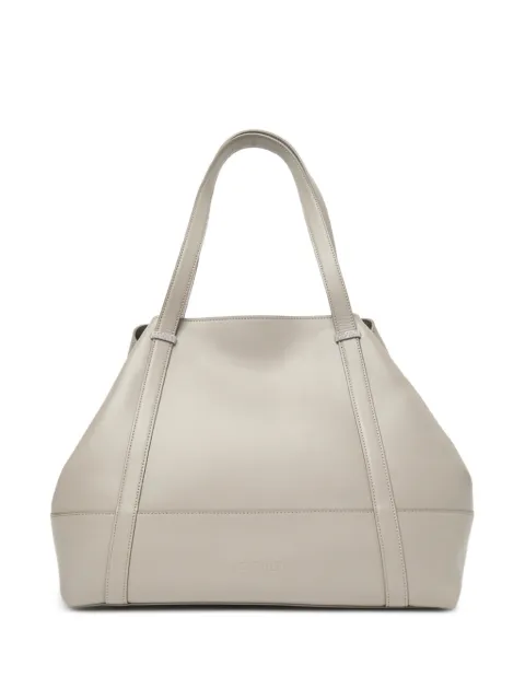 Peserico leather tote bag