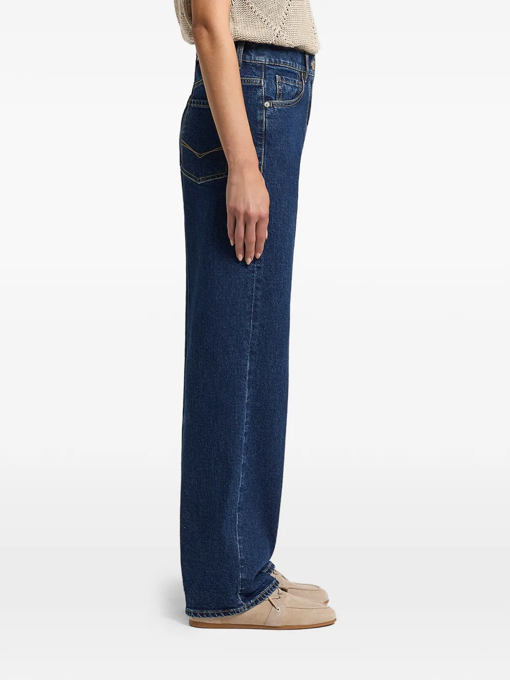 Peserico Jeans met vijf zakken Blauw