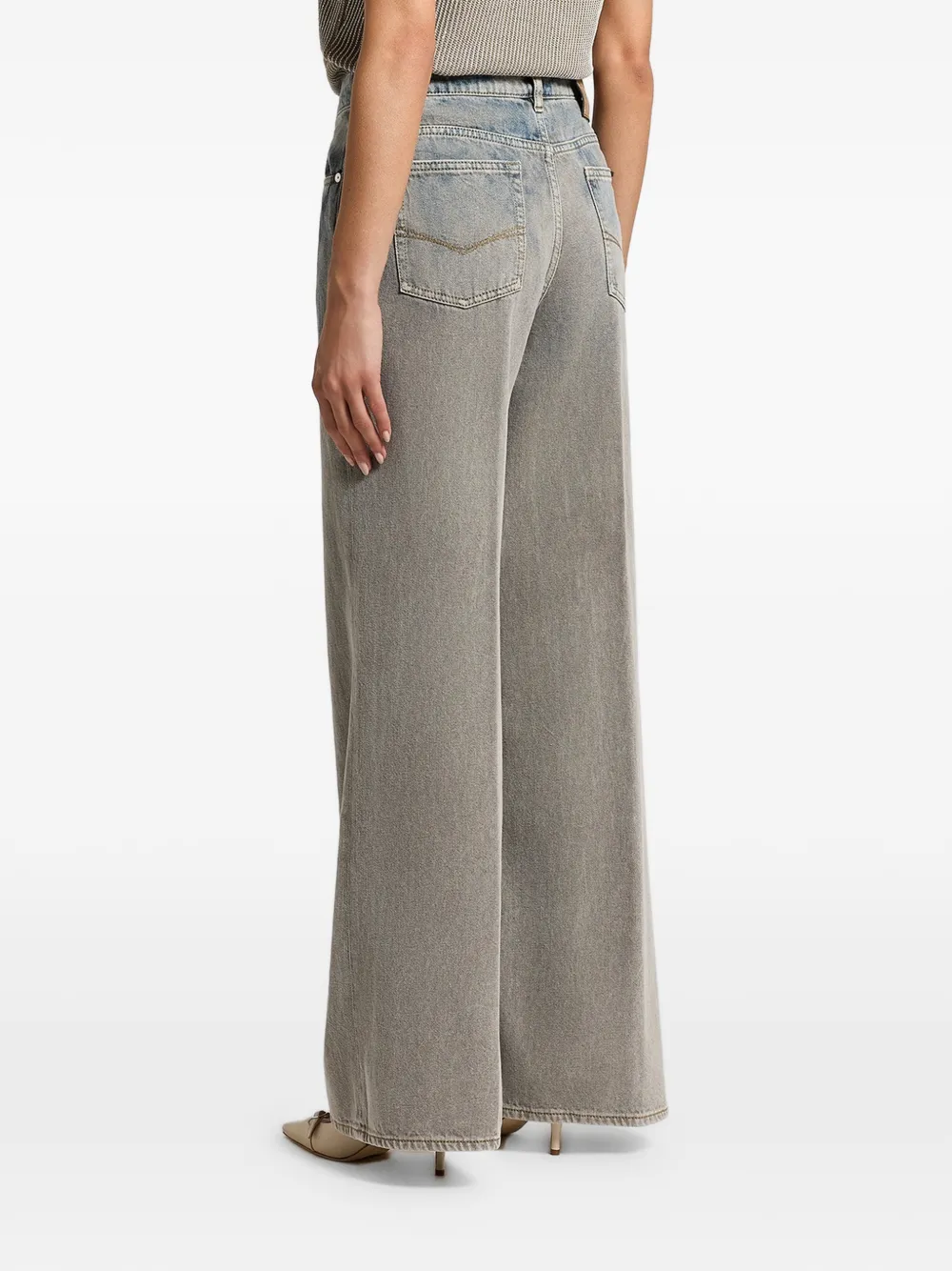 Tie-Dye Palazzo Jeans