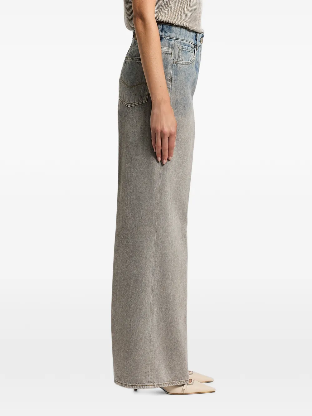 Tie-Dye Palazzo Jeans