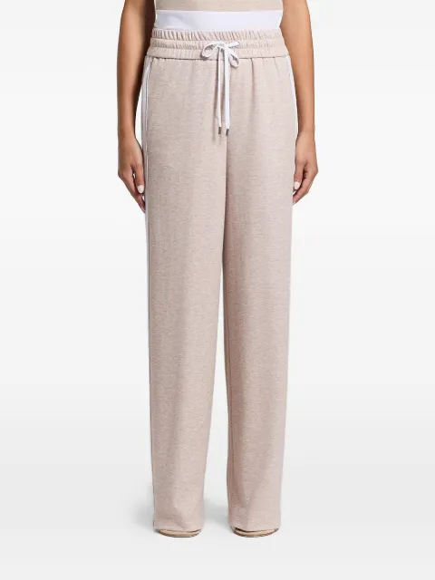 Peserico drawstring track pants 