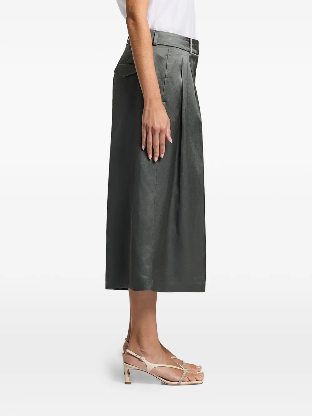 Peserico pleated trousers - Verde