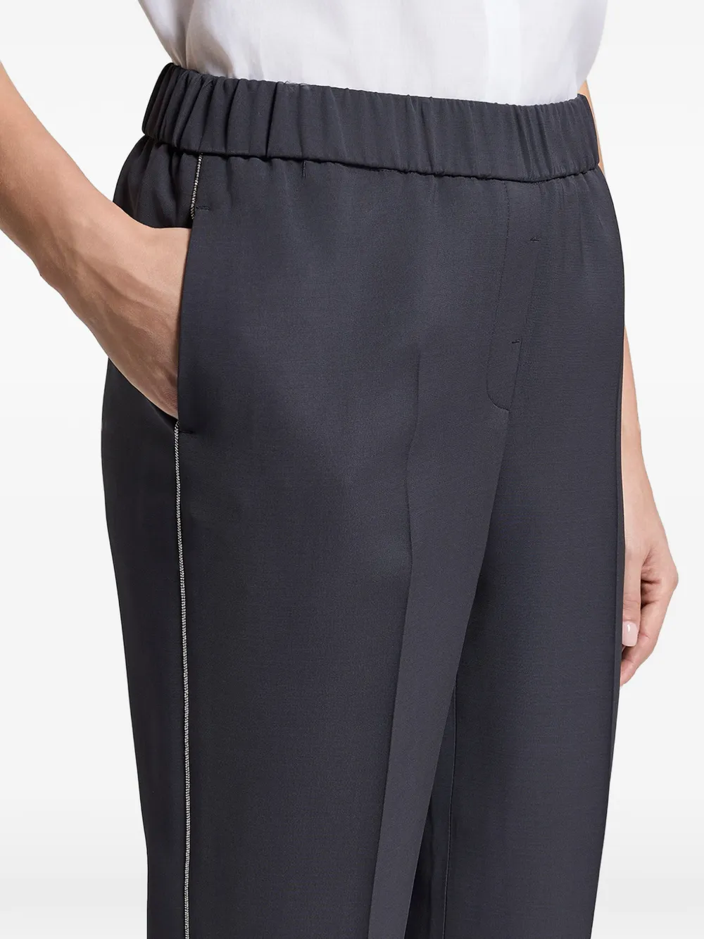 Peserico Cady Trousers - Blue 