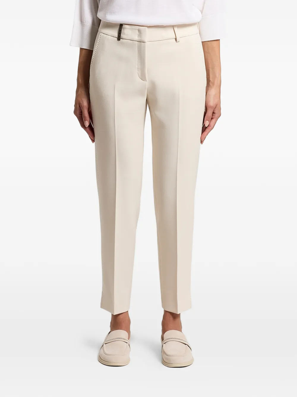 Peserico Iconic 4718 trousers - Toni neutri