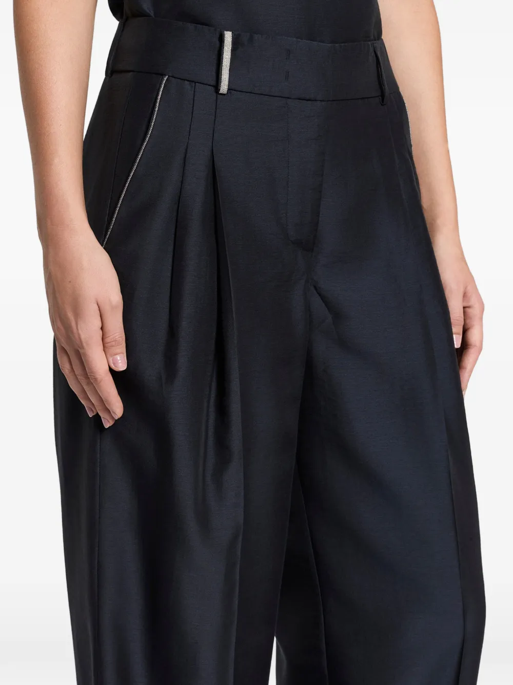 Peserico Plooibroek Blauw