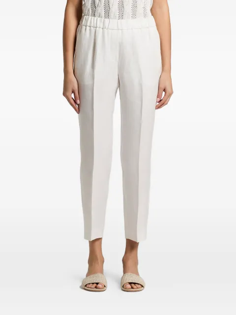 Peserico elasticated-waist trousers