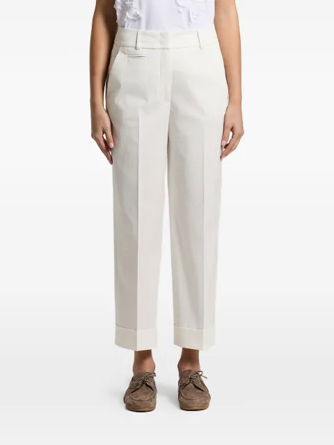 Peserico cuffed trousers