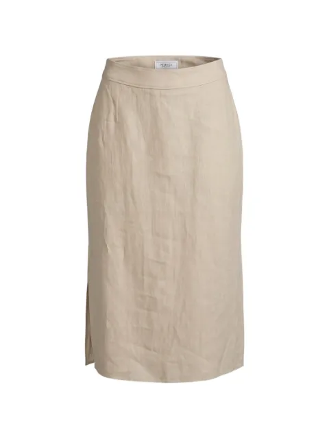 Peserico side-slit skirt