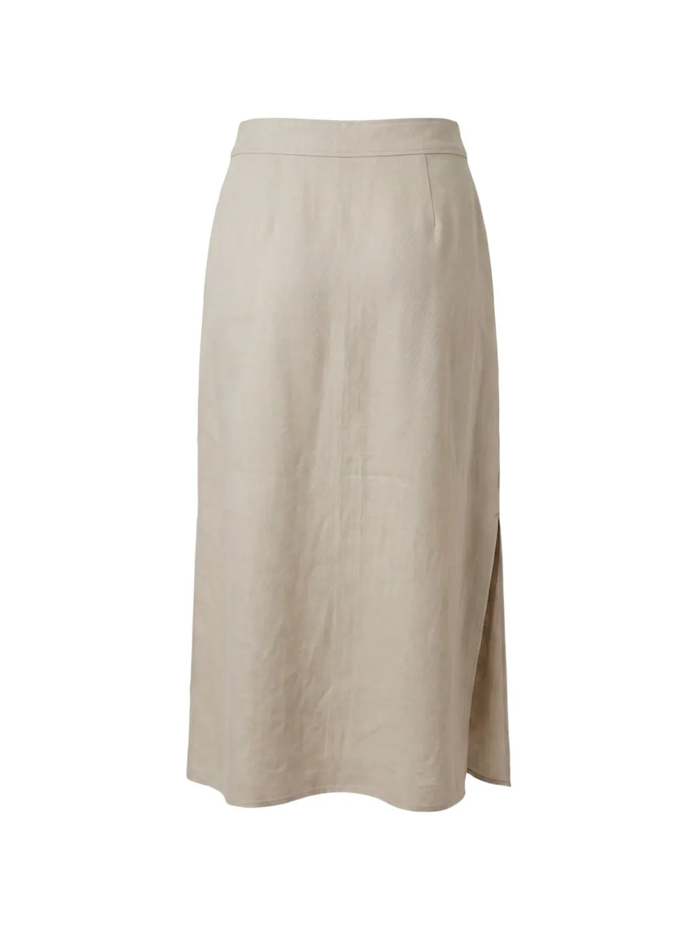 Peserico Rok met zijsplit Beige
