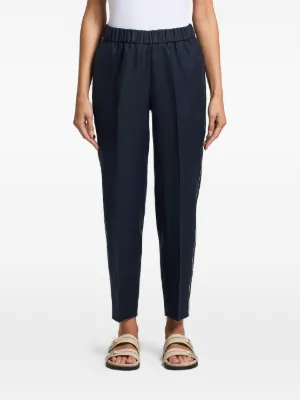 Jil Sander センタープレス テーパードパンツ | ブルー | FARFETCH JP