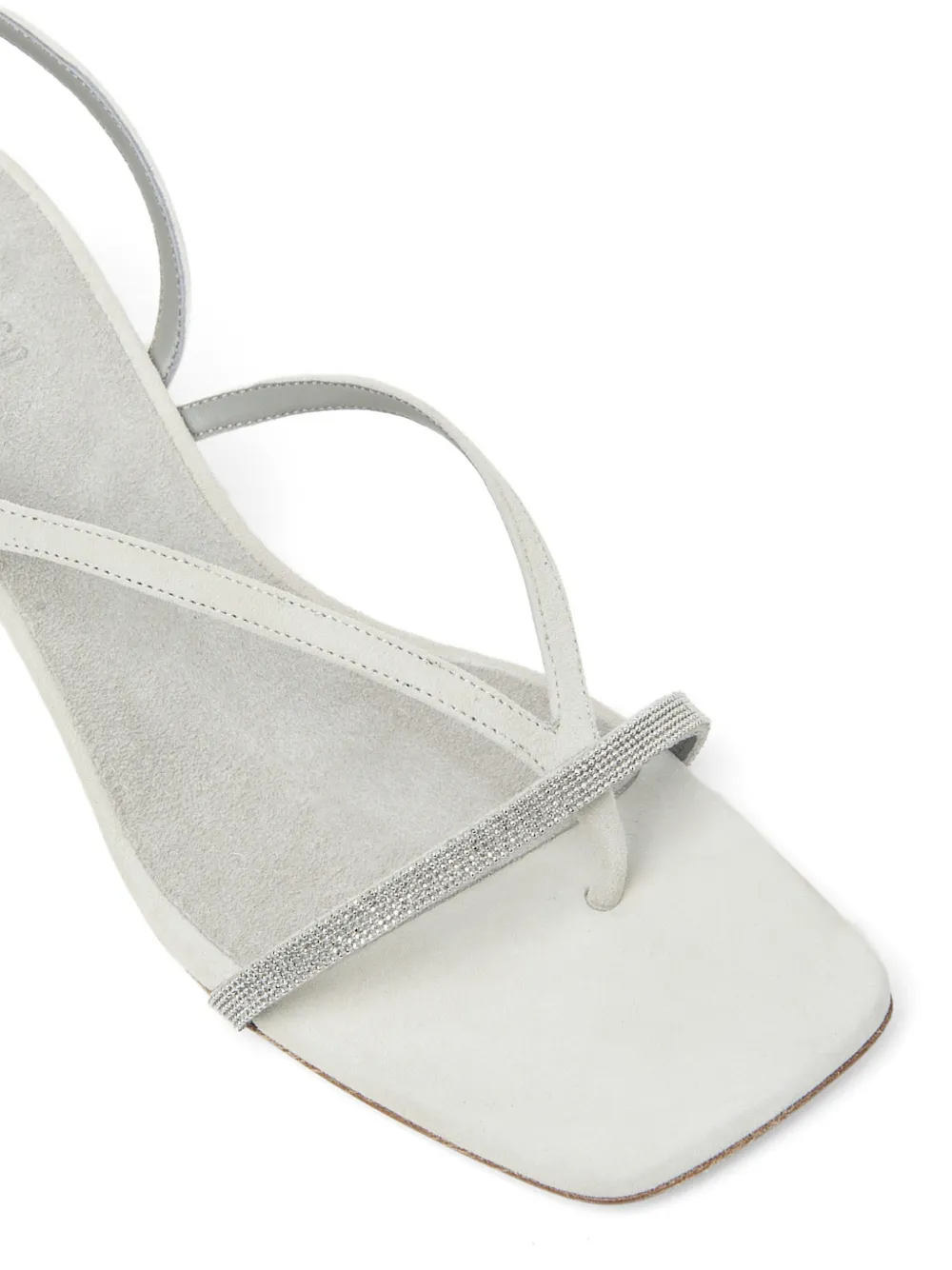 Peserico embellished sandals Grijs