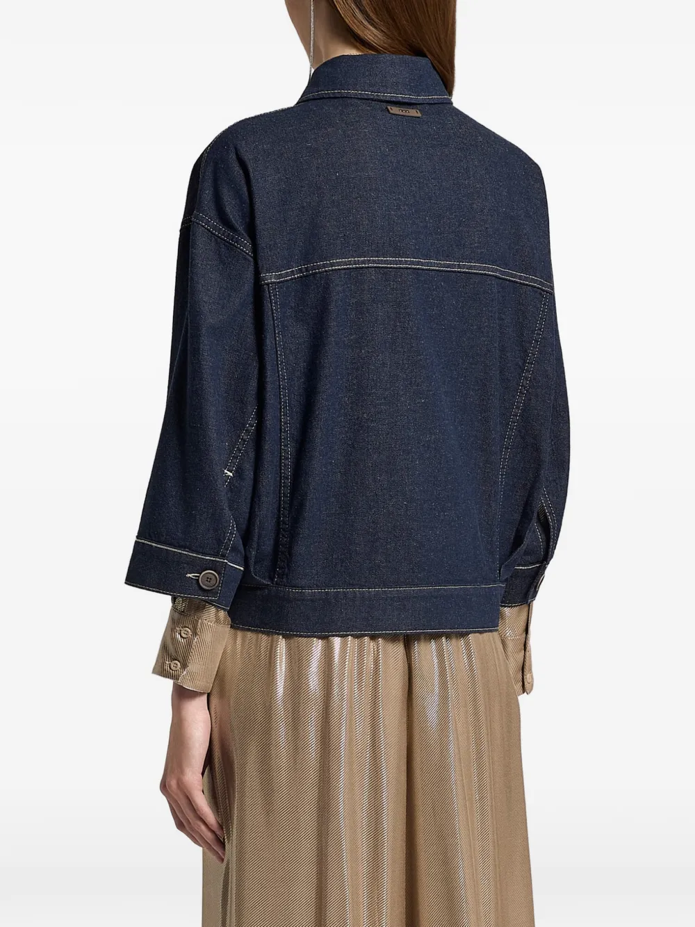 Peserico Jack met klepzak Blauw