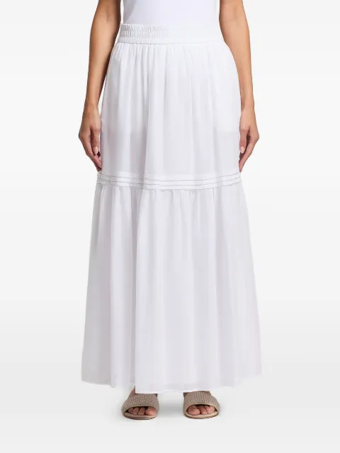Peserico — voilde midi skirt
