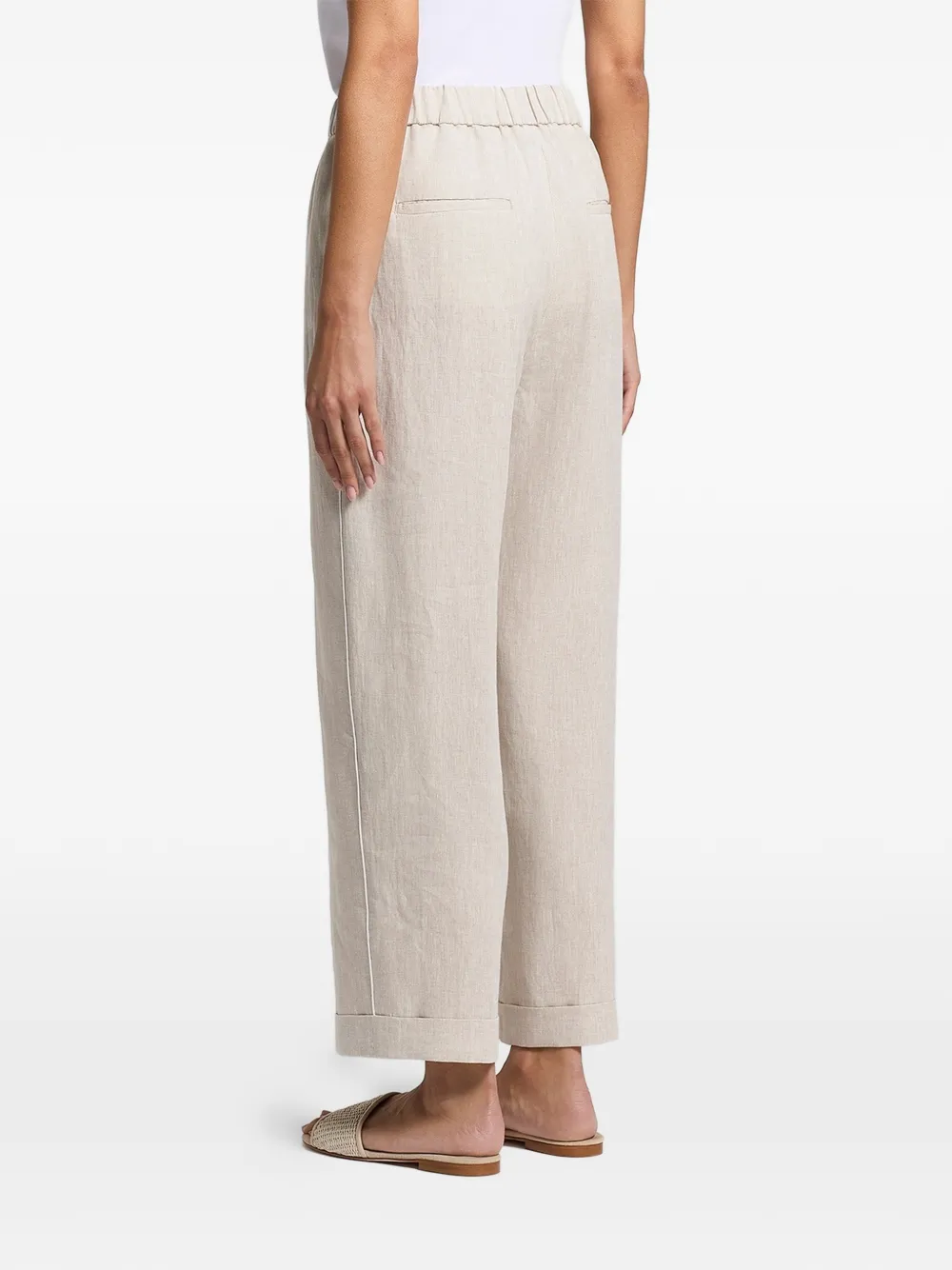 Peserico Elastische broek Beige