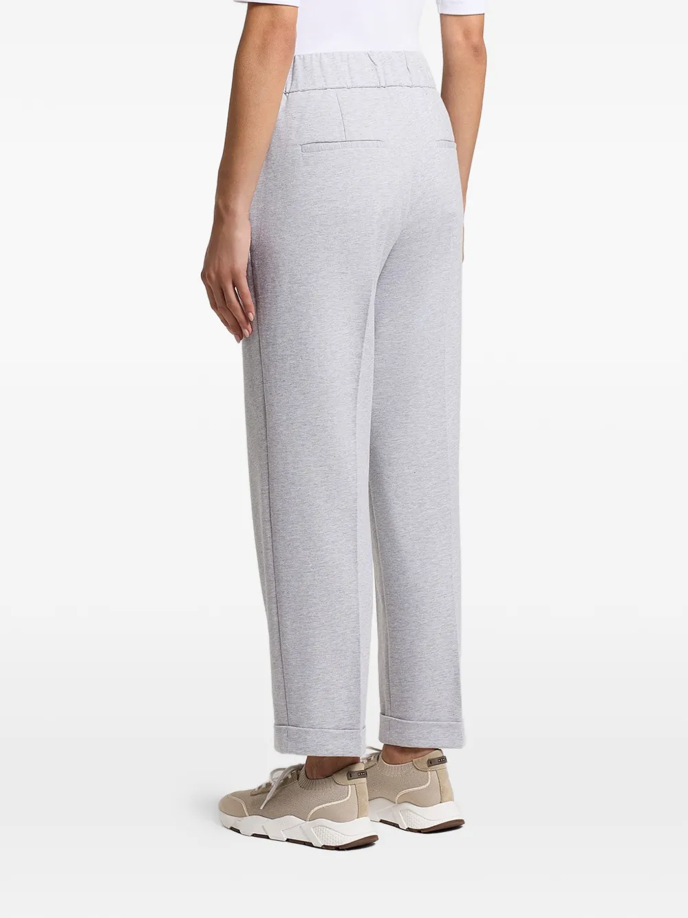 Peserico Fleece broek Grijs