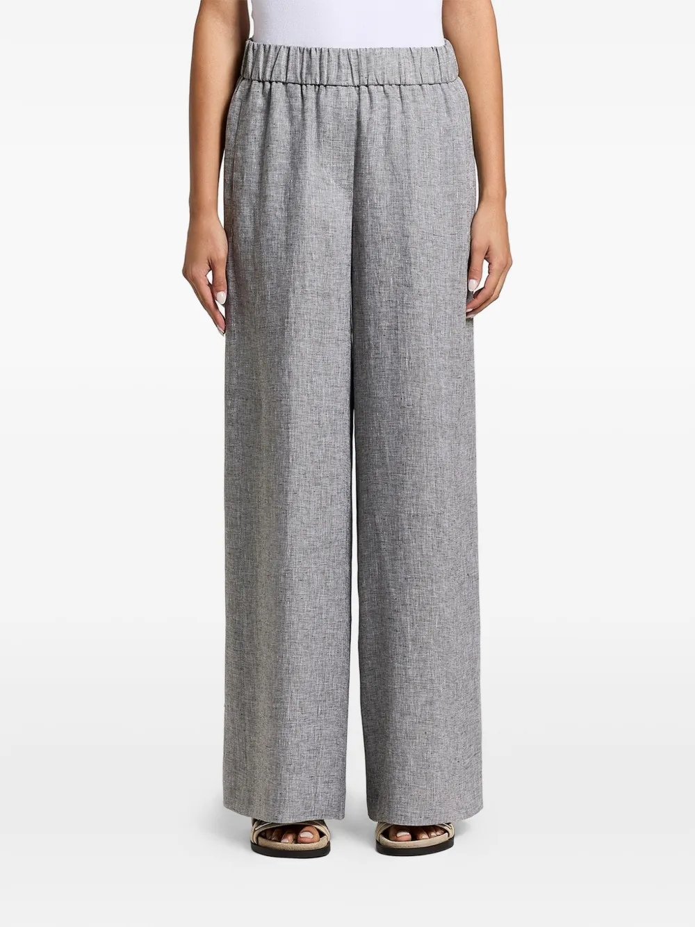Peserico elasticated trousers - Grigio