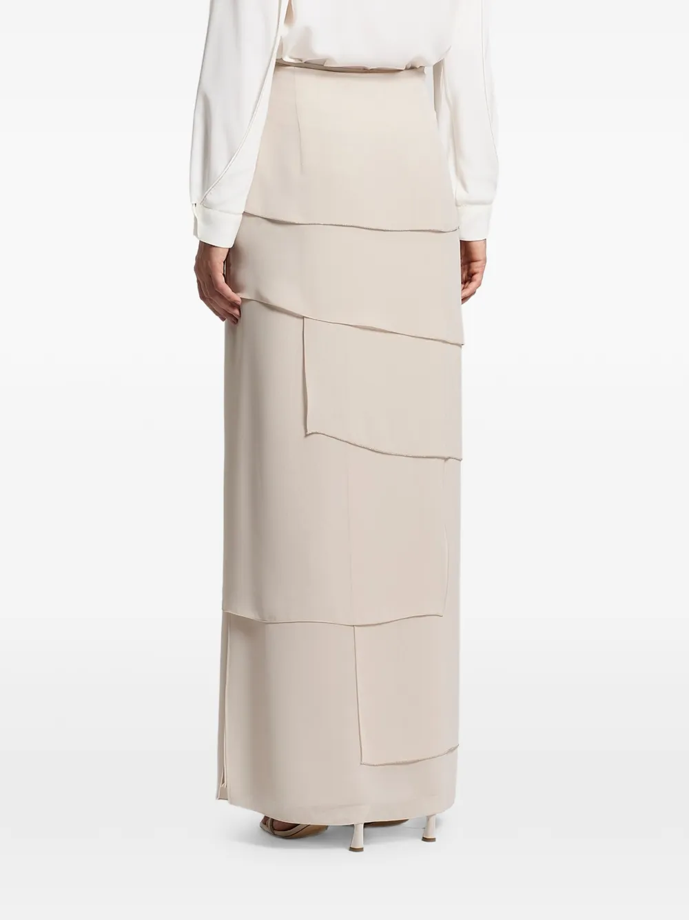 Tiered Maxi Skirt
