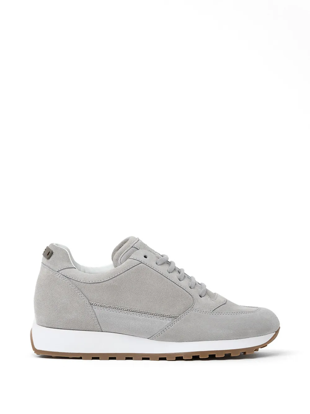 Peserico panelled sneakers - Grigio