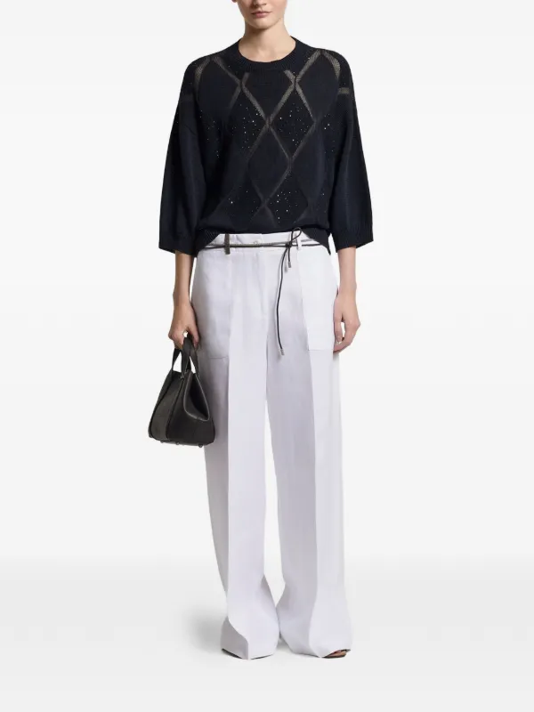 Peserico ニットセーター | ブルー | FARFETCH JP